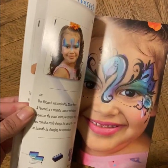The Face Painting Book of Rainbows and Bling - Picture 7 of 9